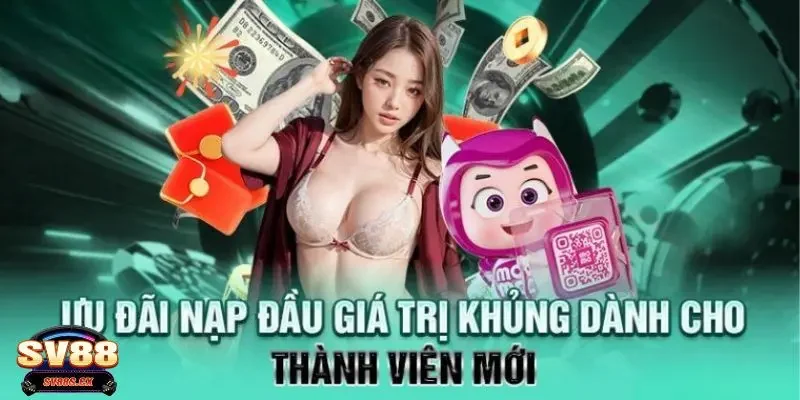 khuyến mãi thành viên mới SV88 Chương trình khuyến mãi thành viên mới SV88 nhận 110% tiền nạp