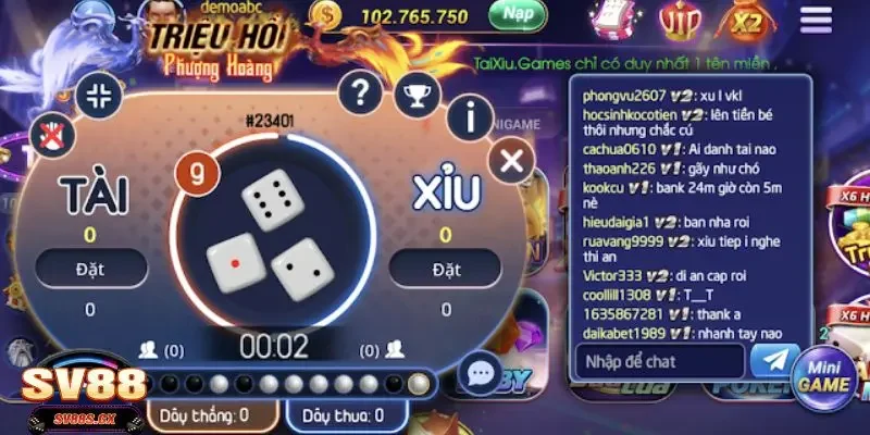 Tài Xỉu Bom Tấn SV88 Hướng dẫn tham gia và chơi tài xỉu bom tấn SV88